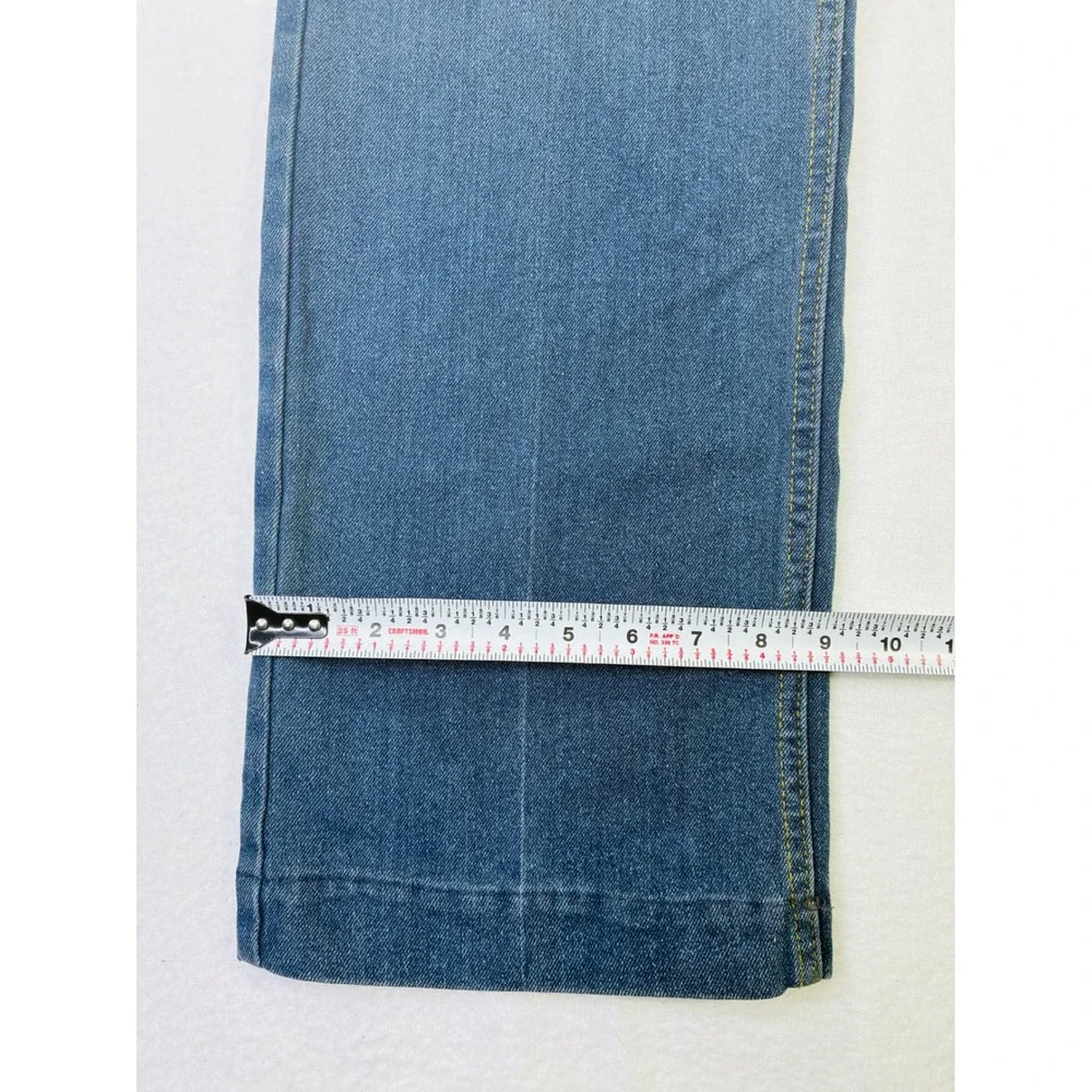 David Taylor Collection Mens Comfort Fit Jeans Blue Straight Leg 36x32 Denim